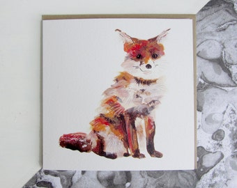 Smiling Fox Card