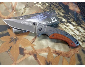 "Strider" Blade 8.5 cm sleeve 11.5 cm stainless steel Pocket knife
