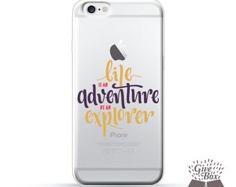iPhone X case, iPhone 8 case Quote, iPhone 7 Plus case, Clear iPhone 6s case, iPhone 7 case, Samsung Galaxy S7 case, Quotes iPhone Case