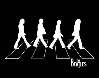 The beatles walking | Etsy