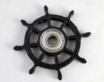 Spinner Fidget Toy EDC Hand Finger Spinner Desk Focus Boats Wheel One Hand