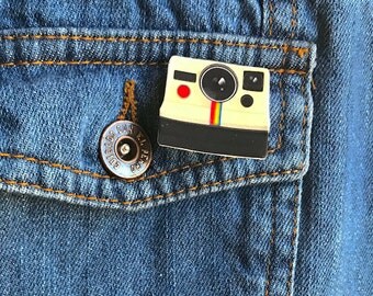 Polaroid camera pin instagram pin photography love mothers day gift holiday gift