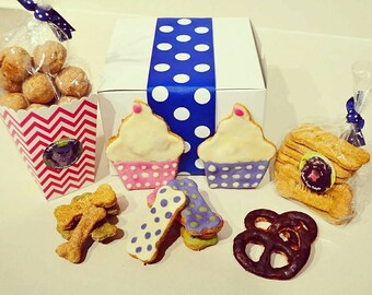 Dante's Barkery Box /Variety Dog Treat Box /Healthy Dog Treats /Organic Dog Treats /Dog Birthday /Dog Gift Box /Dog Gift Basket
