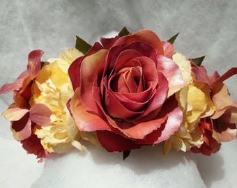 Flower Headband / Flower Headpiece