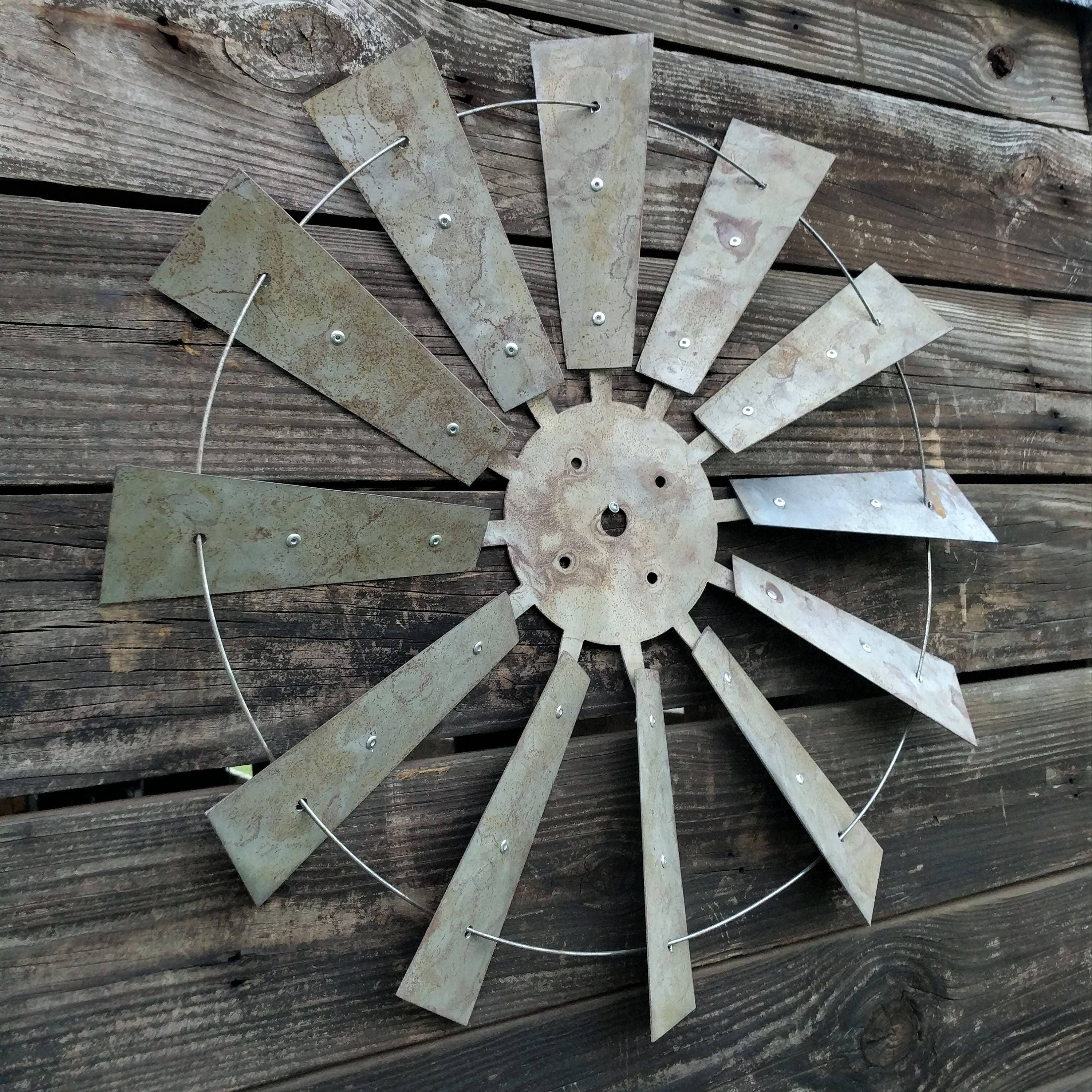 Windmill, Metal Windmill, Rustic Windmill, Windmill Blades, Vintage Windmill, Garden Windmill 