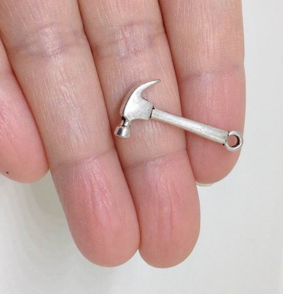 20pcs Hammer Charm Tool Charm Home improvement charm Hand