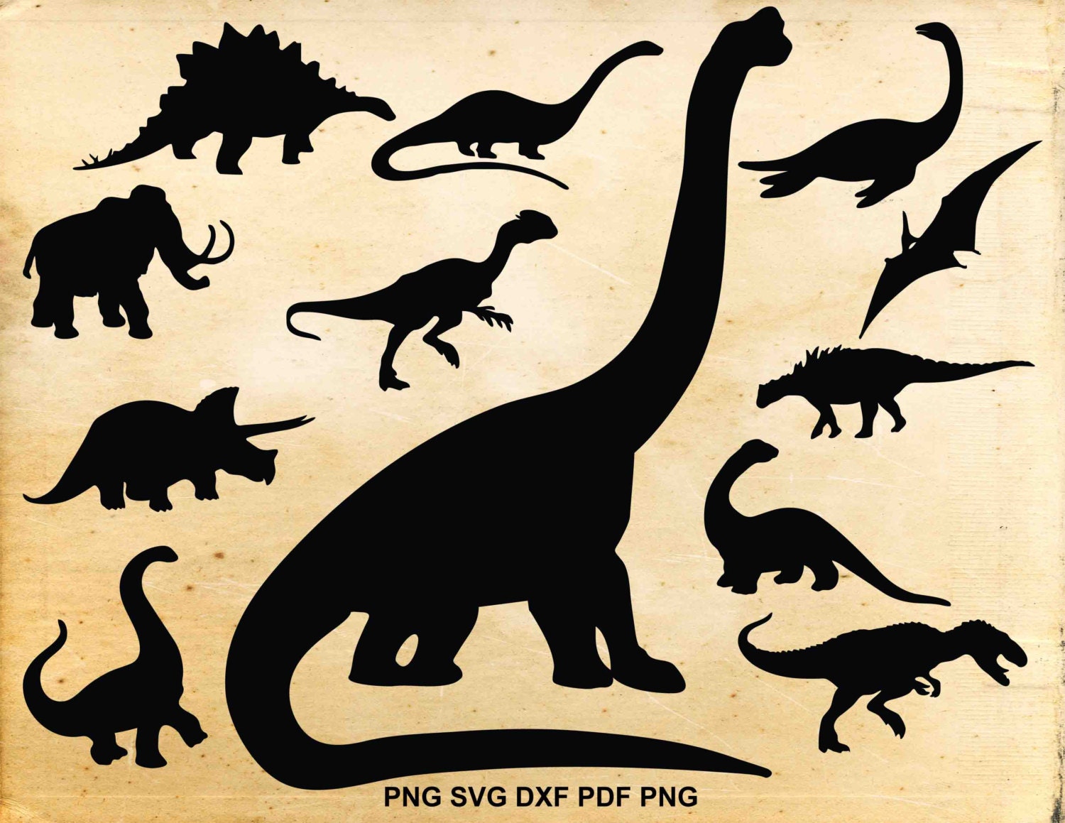 Download Dinosaur svg Dinosaurs silhouette svg Jurassic park clip