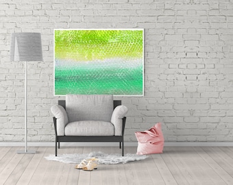 abstract poster - modern green poster - wall art living room - abstract painting - wall art prints - minimalist painting - abstract poster