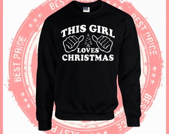 On Sale Today Ugly Christmas Sweater. Ugly Sweater-Christmas sweater-This Girl Loves Christmas-Hotline bling-drake-ugly sweater party