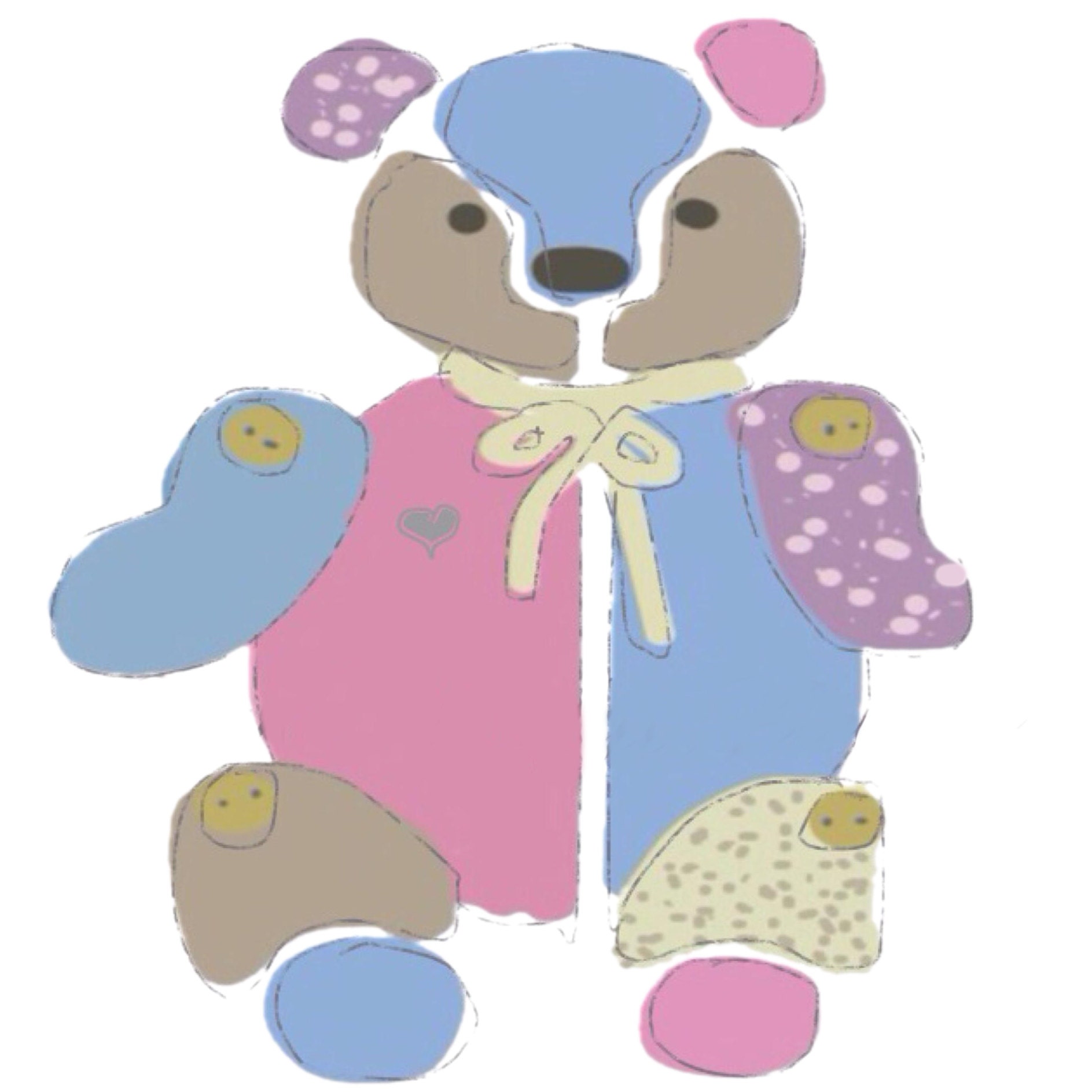 school uniform keepsake bear