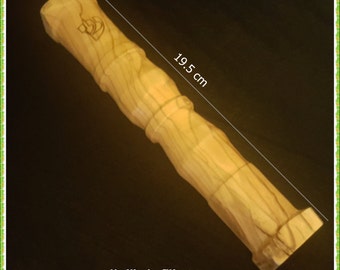 Mezuzah case Handmade Judaica art Natural wood Mezuzah case Wood Judaica gift Made in Israel, Mezuzah case, wood Turning gift