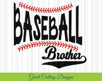 Download Baseball brother svg | Etsy