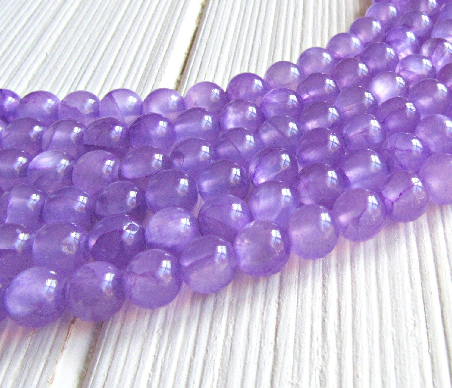 8mm purple jade lavender jade beads full strand 8mm jade