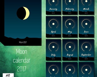 Moon Phases Moon Phase Calendar Moon Calendar 2017 Lunar