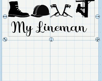 Love my lineman SVG