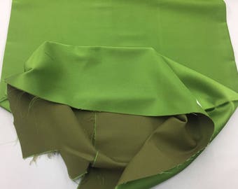Kiwi Green 50 Inch 2 Way Stretch Heavy Satin-Prom-nightgown-wedding-sold By Yard