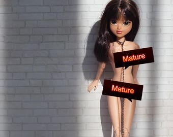 Doll BDSM Leash | Doll Leash | Doll BDSM | Doll Dungeon accessory | Dollhouse miniature | Barbie leash | Doll accessory | BDSM | Mature
