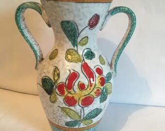 Italian Floral Vase - in the style of Fratelli Fanciullacci - 1960s Vase