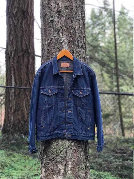 levis wool jean jacket