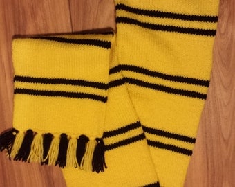 Hufflepuff Scarf (Striped)