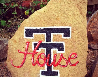 Personalized Hand Painted Rock unique garden yard porch decor gift stone custom