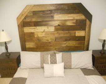 Reclaimed Wood Headboard – Etsy