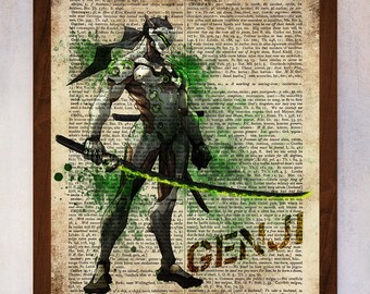 Overwatch poster | Etsy