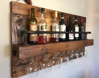 Rustic Wine Rack