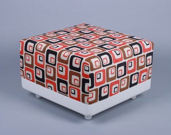 FeierbachCube stool 70s seat cube zip