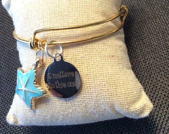 It matters to this one gold bracelet