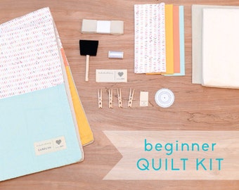 Birthday Sprinkles - DIY Baby Quilt Kit for Beginner Sewists and Quilters