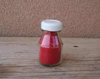 Miniature Ketchup Bottle Candle