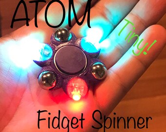 ATOM LED Fidget Spinner - Tiny!