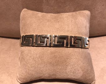 14 Kt. Yellow gold Greek Key Bracelet