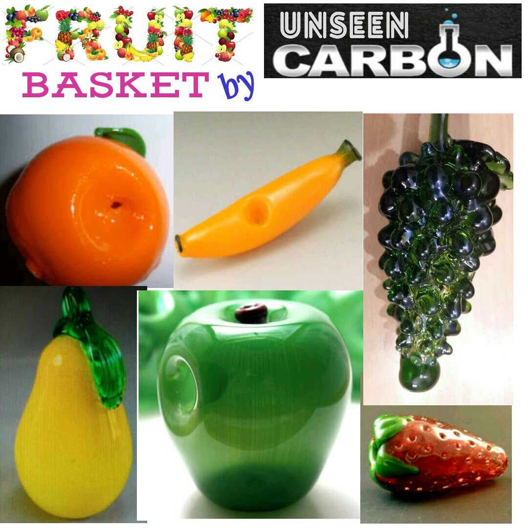 SALE 6piece Fruit Glass Smoking Pipe Set Fruit Glass Pipe
