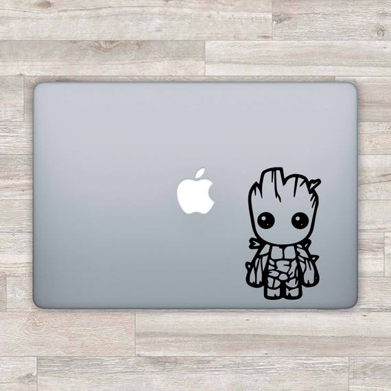 Groot MacBook Decal Marvel MacBook Sticker Guardians Of The