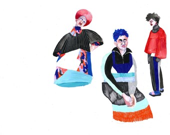 Original fashion illustration - 2016
