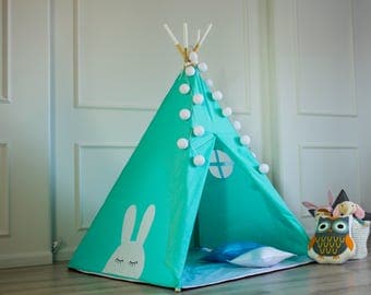 Childrens teepee, play tent, tipi, zelt, wigwam, kids teepee, tent, play teepee, high quality wigwam