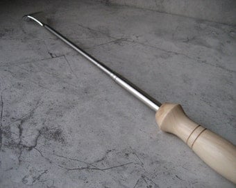 Telescoping Chrome Back Scratcher (Apple Wood)