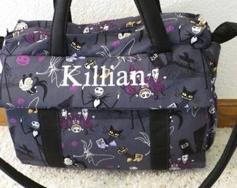 Nightmare before Christmas Diaper Bag w/change pad by EMIJANE