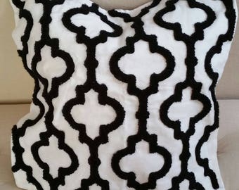 cotton pillow cover 18"x18"