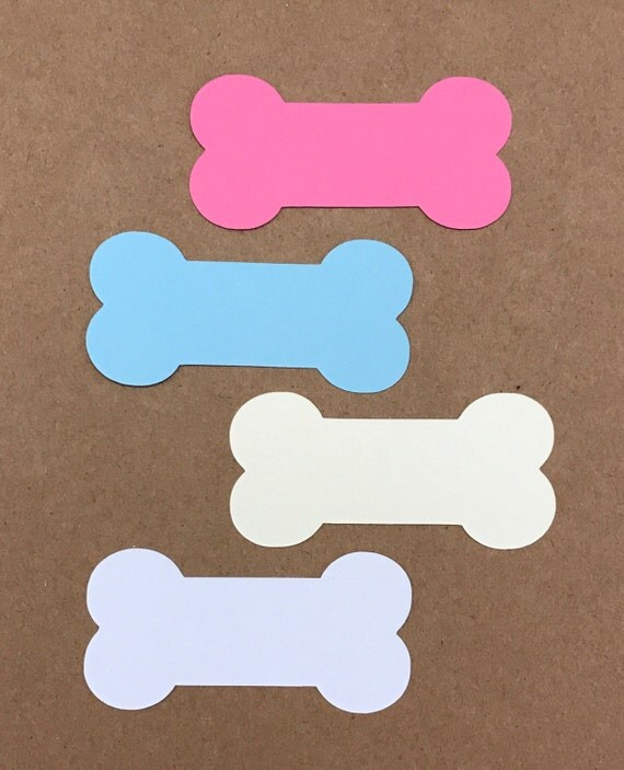 50 Cute Dog Bone Die Cuts