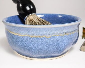Shaving Soap Bowl - Wet Shave Pottery - Shaving Bowl - Clay Shave Cup - Ceramic Shave Dish - Wetshaving Ceramic - Shaving Dish - In Stock
