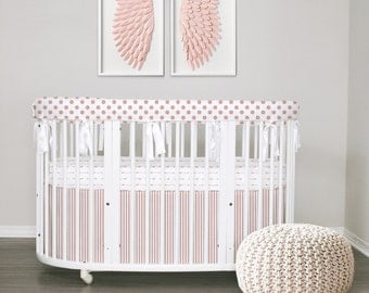 NEW Rose Gold Collection // Baby bedding & Stokke bedding ///Crib or Stokke // Choose your fabrics // Choose your Trim