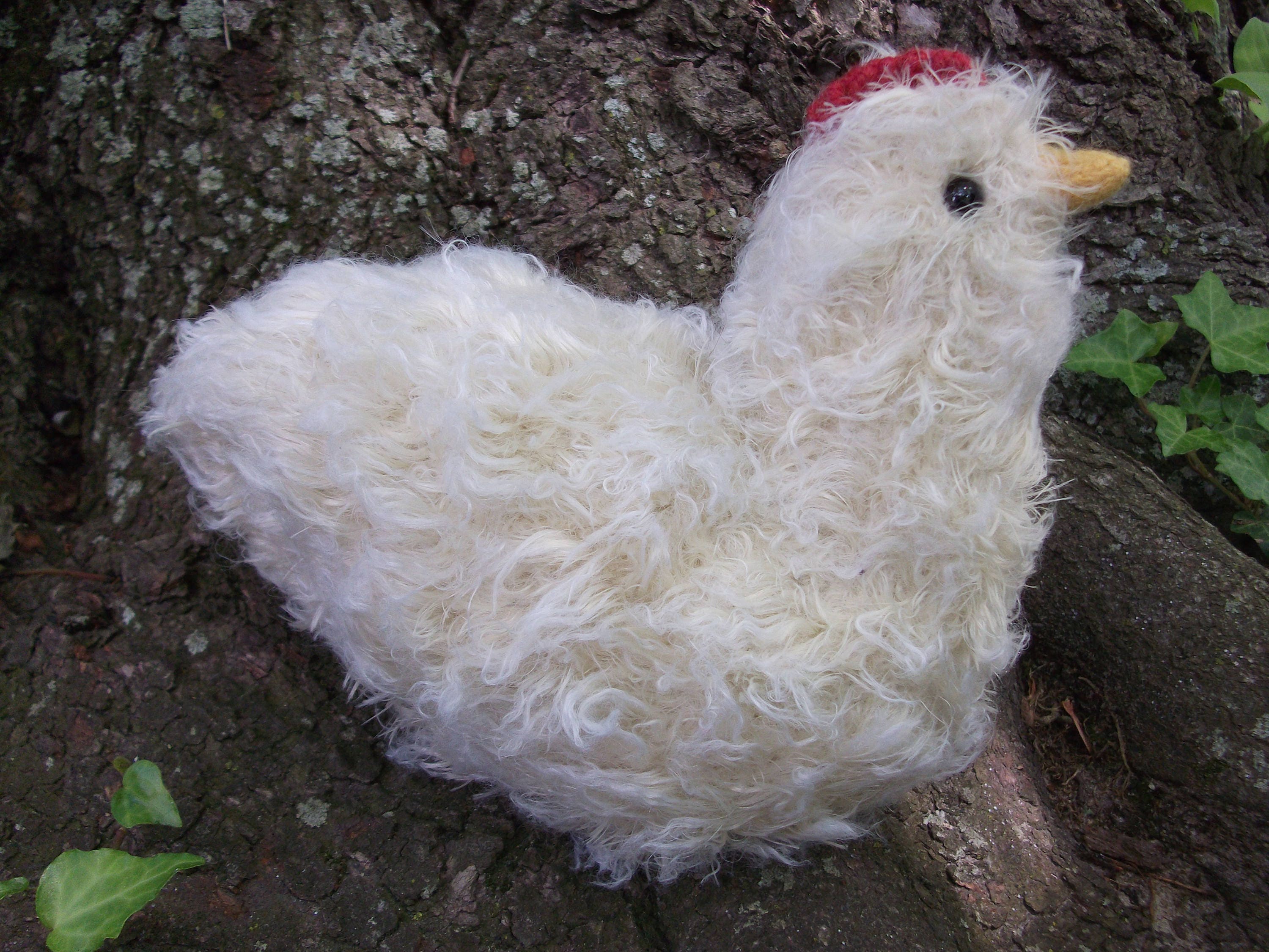 chicken stuffed animal pattern