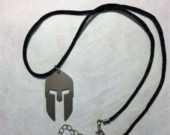 Spartan Helmet Necklace, Spartan Helmet, Spartan, Spartan, Spartan Gear, Spartan Pendant, Spartan Necklace, Gift Idea, Spartan Jewelry