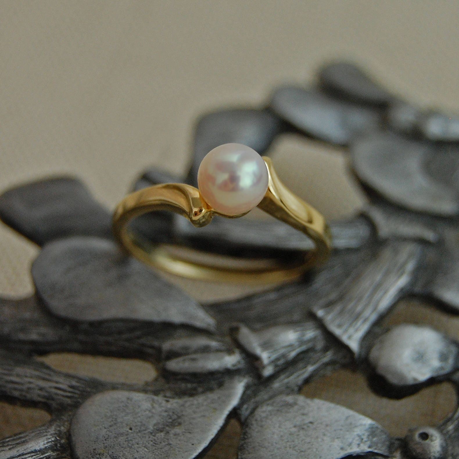 Devika G Diamond Alternative promise ring engagement ring