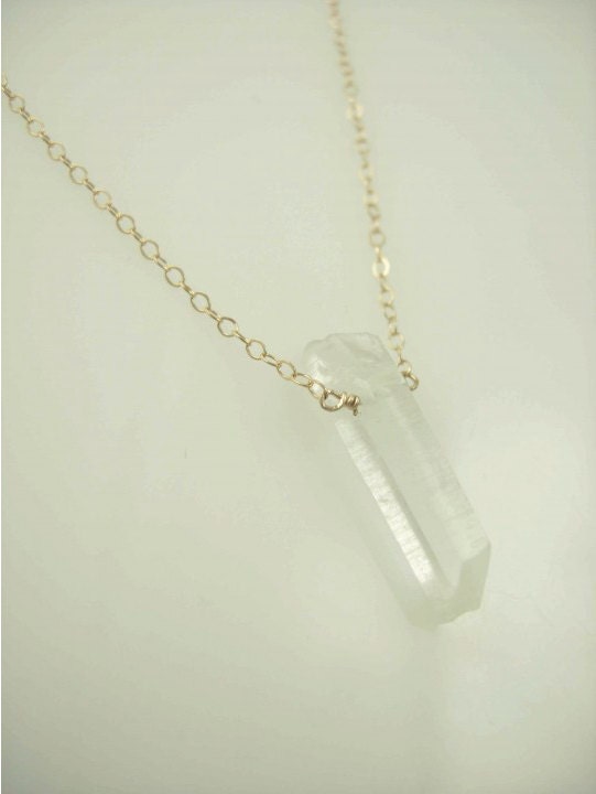 Small Crystal Necklace Handmade Jewelry Handmade Necklace