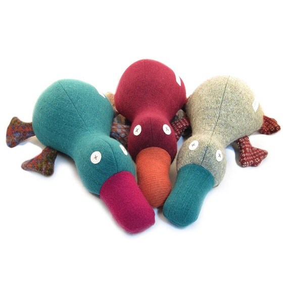platypus stuffed animal 2000