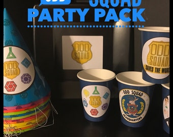 Odd Squad Birthday Party SUPER PACK for 8
